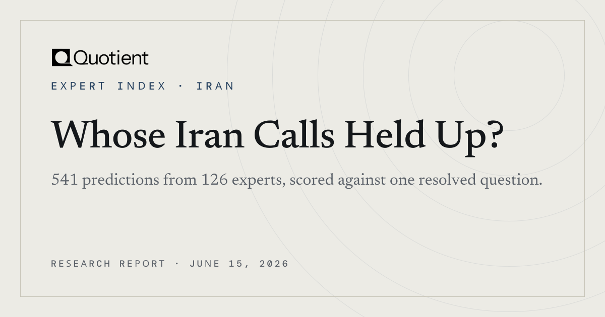 Whose Iran Calls Held Up?